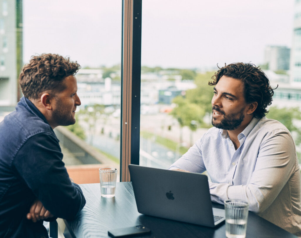 matchlab medewerkers aan het werk